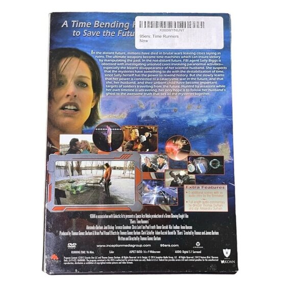 95ers Time Runners Echoes Sci Fi Thriller DVD 2013 u NR Ali Durham Joel Bishop T - Picture 2 of 2